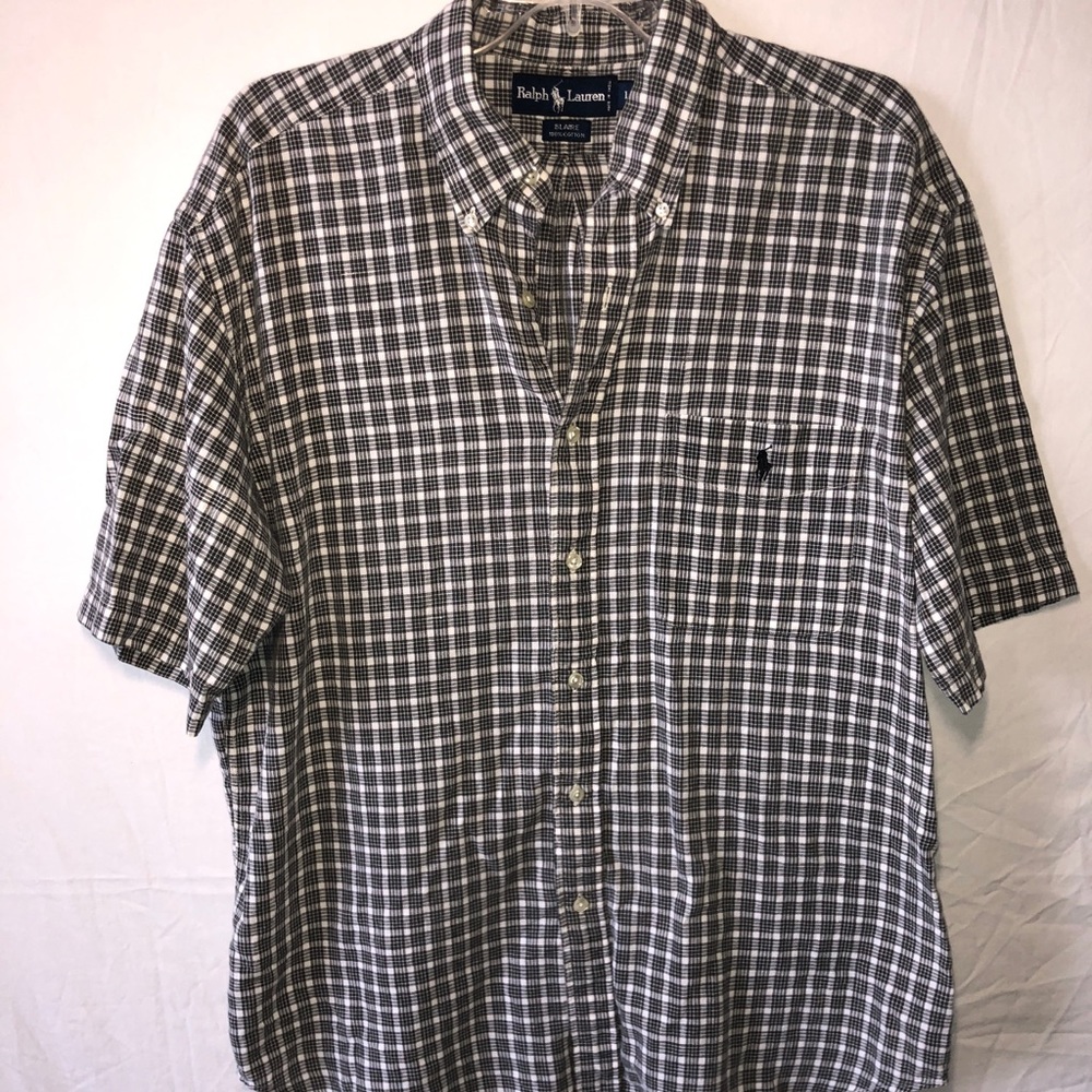 Men’s Ralph Lauren Button Down Short sleeve Shirt